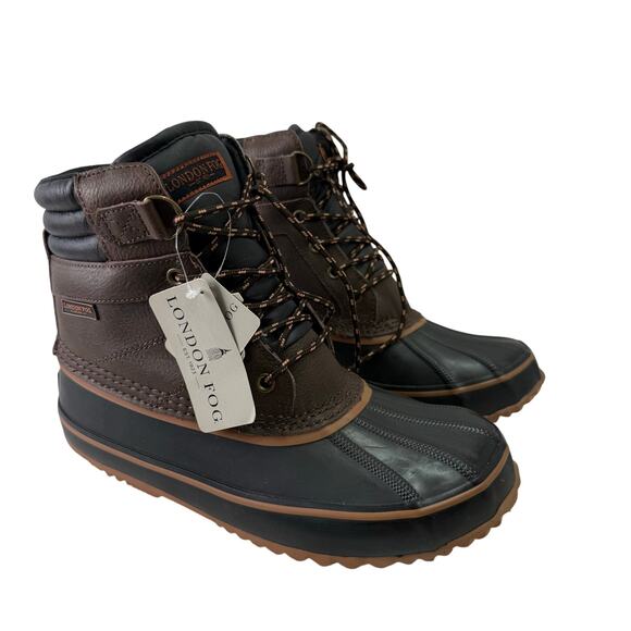 London Fog Men’s Winter Boots sz 8 NEW # Box M354 main image 9